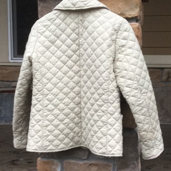 Banana republic quilted coat jacket holiday lodge travel - Picture 4 of 7